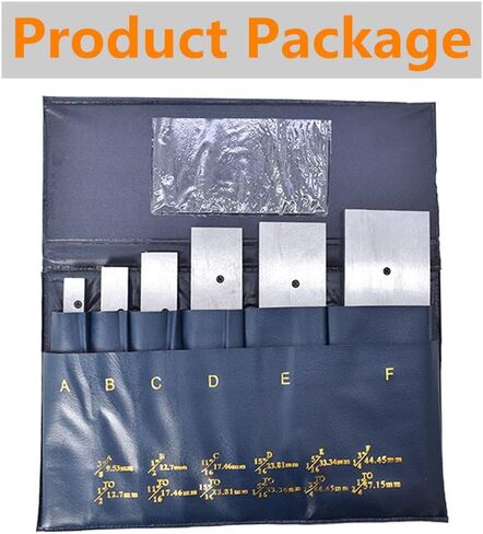 6 قطع مجموعة متوازية قابلة للتعديل 3/8 بوصة - 2-1/4 بوصة مجموعة متوازية دقيقة من الفولاذ المقسى لفحص التخطيط وإيقاف العمل وما إلى ذلك in Kuwait