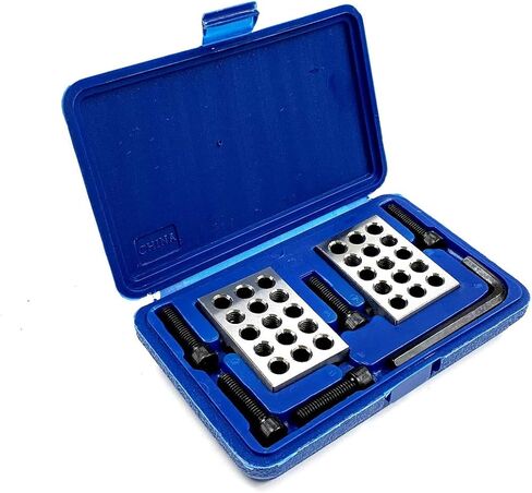 HHIP 3402-0055 1-2-3 مجموعة قوالب دقيقة مع براغي ومفتاح، 23 فتحة in Kuwait