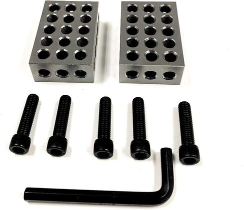 HHIP 3402-0055 1-2-3 مجموعة قوالب دقيقة مع براغي ومفتاح، 23 فتحة in Kuwait