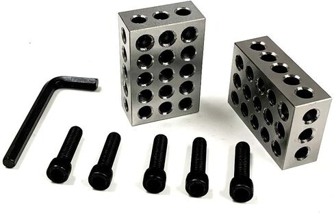 HHIP 3402-0055 1-2-3 مجموعة قوالب دقيقة مع براغي ومفتاح، 23 فتحة in Kuwait