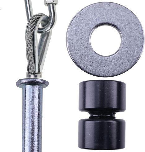 JEENDA 2 قطعة كابلات 125542 و4 قطع GMNR-925 دبابيس متوافقة مع رافعة الباب الخلفي لمقطورة غوريلا مع غسالات وحلقات ومشابك in Kuwait