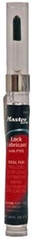 Master Lock PTFE Lock Lubricant, Non-Toxic and Biodegradable Lock Lubricant, 0.25 Fluid Ounces, 2300D, Red in Saudi Arabia