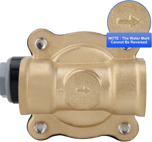 صمام ملف لولبي كهربائي نحاسي 15 1/2 انش تيار متردد 110 فولت ان بي تي مغلق بشكل طبيعي للمياه والهواء والديزل in Kuwait