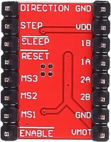 DIANN 10pcs A4988 Stepstick Stepper Motor Driver Module with Heat Sink for 3D Printer Reprap CNC Machine Robotics in Saudi Arabia