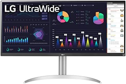 LG UltraWide FHD 26-Inch Computer Monitor 26WQ500-B, IPS with HDR 10 Compatibility and AMD FreeSync, Black in Kuwait