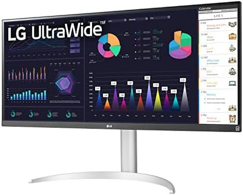 LG UltraWide FHD 26-Inch Computer Monitor 26WQ500-B, IPS with HDR 10 Compatibility and AMD FreeSync, Black in Kuwait