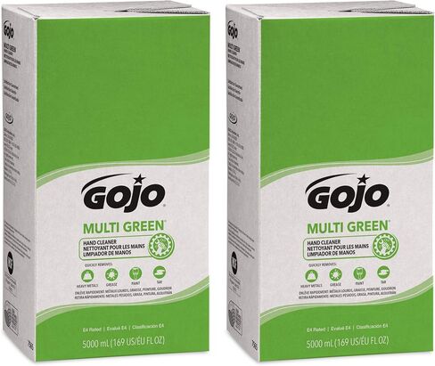 Gojo MULTI GREEN Hand Cleaner Gel, Citrus Scent, 5000 mL Multi-Purpose Hand Cleaner Refill PRO TDX Dispenser (Pack of 2) - 7565-02 in Saudi Arabia