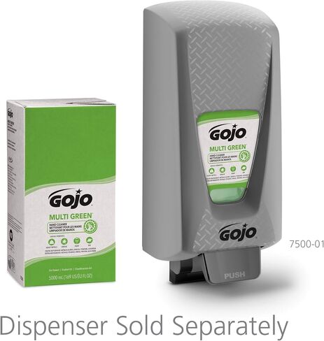 Gojo MULTI GREEN Hand Cleaner Gel, Citrus Scent, 5000 mL Multi-Purpose Hand Cleaner Refill PRO TDX Dispenser (Pack of 2) - 7565-02 in Saudi Arabia