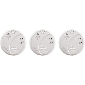 First Alert BRK SC7010B-6 Hardwired Smoke and Carbon Monoxide (CO) Detector with Battery Backup, 6-Pack,White in Saudi Arabia