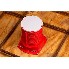 3 m 16536-case Fire حاجز cast-in الجهاز 2pcid الأنابيب المصنوع من البلاستيك ، 5.1 cm ، أحمر (مجموعة من 12) in Kuwait