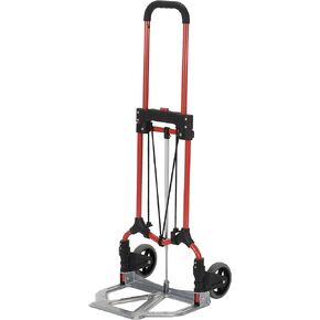 شاحنة يدوية فولاذية قابلة للطي من Magna Cart S-RS Personal MCI، أحمر/فضي in Kuwait