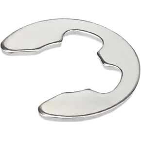 حلقة الاحتفاظ الخارجية M2 E-Clip Circlip، 304 مشبك إلكتروني من الفولاذ المقاوم للصدأ 18-8، عبوة من 200 قطعة in Kuwait
