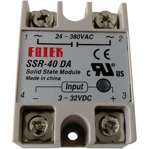 SSR-40DA 40A Solid State Relay Input 3-32V DC Output 24-380V AC (SSR-40 DA) in Kuwait