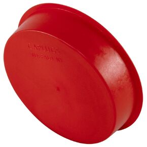 Caplugs 99394335 Plastic Tapered Cap and Plug. T-501, PE-LD, Cap OD 3.245" Plug ID 3.457", Red (Pack of 10) in Kuwait