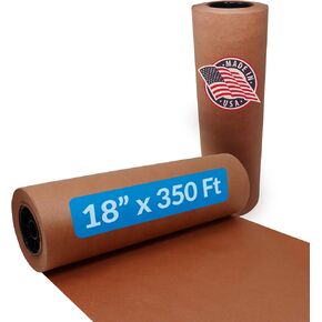 Made in USA | Bulk Value 18 in x 350 ft (4200 in) Reli. Pink Butcher Paper Roll | Food Grade Peach Kraft Paper for BBQ | Butcher Paper for Smoking Meat | Unwaxed, Meat Wrapping, Meat Smoking (Pink) in Saudi Arabia