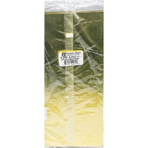 K & S 250 Brass Sheet, 0.005" Thick x 4" Wide x 10" Long, Made in The USA, Medium, Brass, 6 Pieces in Kuwait