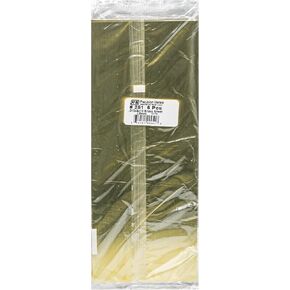 K & S Precision Metals 251 Brass Sheets, 0.010" Thickness x 4" Width x 10" Length, 6 Brass Sheets, Made in USA in Kuwait