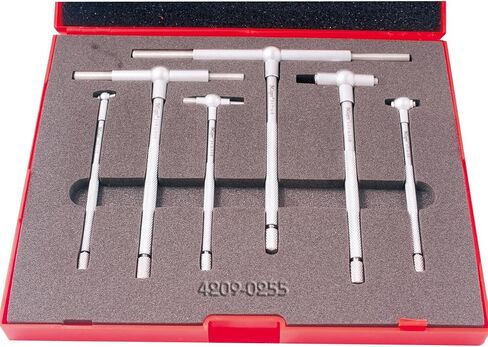 HHIP 4209-0255 Pro-Series 6 Piece 5/16-6" B&S Style Telescoping Gage Set in Saudi Arabia