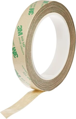 3M 468MP Adhesive Transfer Tape, 0.75" Width x 20yd Length (1 roll) in Saudi Arabia