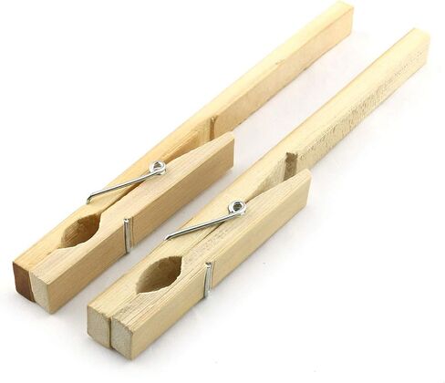 PZRT 2 قطعة 7 بوصة مقاطع أنبوب اختبار خشبي الزجاج أنبوب اختبار المشابك مختبر التجربة الكيميائية البيولوجية المشبك أدوات in Kuwait