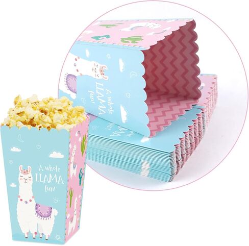 24 قطعة من علب الفشار للسيارة من KOWLOON، حاويات بطاقات الفشار للوجبات الخفيفة، صندوق أعلام مربعة لحفلات أعياد الميلاد، مستلزمات تزيين موضوع سباق الشاحنات الكبيرة in Kuwait