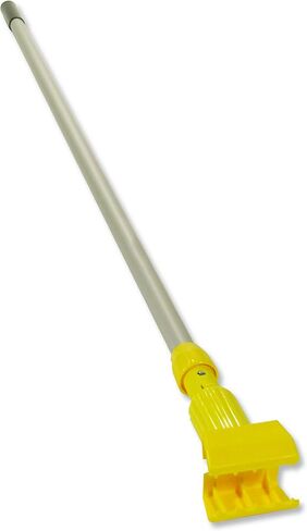 Rubbermaid Commercial Products Gripper Wet Mop Handle, 60-Inch, Aluminum, Heavy Duty Mop for Industrial/Household Floor Cleaning with Easy Change Clamp in Kuwait