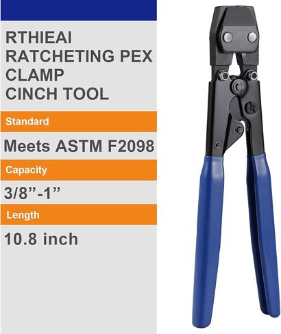 100 PCS 1 Inch PEX Cinch Clamp Rings, 304 Stainless Steel Single Ear Hose Clamps for Plumbing and Pipe Fitting Connections, PEX tubing Pipe Fitting by RTHIEAI in Kuwait