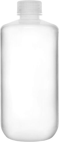 EISCO 6PK Reagent Bottles, 500ml - Narrow Mouth with Screw Cap - Polypropylene - Translucent Labs in Saudi Arabia