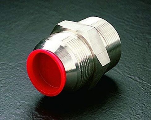 Caplugs 99394335 Plastic Tapered Cap and Plug. T-501, PE-LD, Cap OD 3.245" Plug ID 3.457", Red (Pack of 10) in Kuwait
