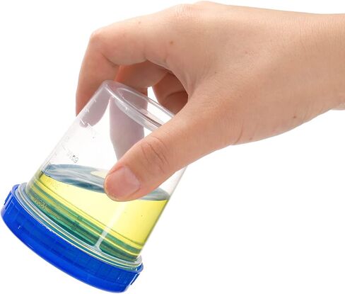 Frcctre 30 Pack 4 Oz Specimen Cups with Leak Proof Screw on Lid, Disposable Non-Sterile Urine Specimen Cups with 40 Pcs Stickers, Specimen Collection Containers Specimen Jar in Saudi Arabia