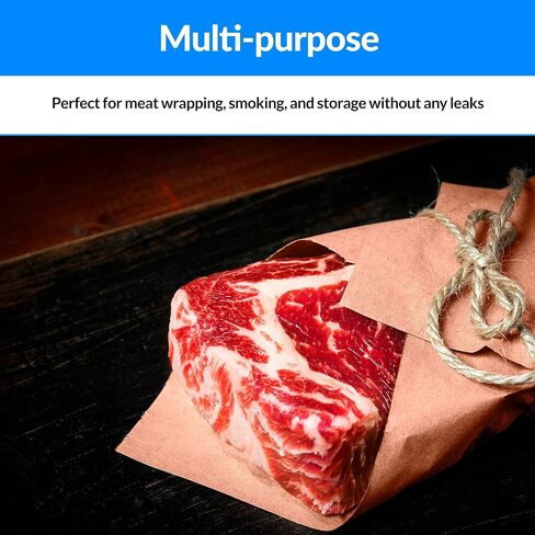 Made in USA | Bulk Value 18 in x 350 ft (4200 in) Reli. Pink Butcher Paper Roll | Food Grade Peach Kraft Paper for BBQ | Butcher Paper for Smoking Meat | Unwaxed, Meat Wrapping, Meat Smoking (Pink) in Saudi Arabia