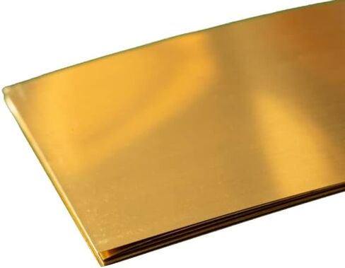 ورقة نحاسية K & S 250، بسمك 0.005 بوصة × عرض 4 بوصة × طول 10 بوصة، مصنوعة في الولايات المتحدة الأمريكية، متوسطة، نحاسية، 6 قطع in Kuwait