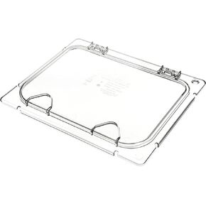 منتجات Carlisle FoodService CFS CM10238Z07 Coldmaster EZ Access Lid، مقاس 1/2، ارتفاع 0.9 بوصة، عرض 13 بوصة، طول 10.5 بوصة، بولي كربونات (PC)، شفاف (عبوة من قطعتين) in Kuwait