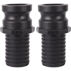 Polypropylene Cam and Groove Hose Fitting,Standard Type C Camlock Fittings,Female Camlock Coupler with Hose Shank 1" Male