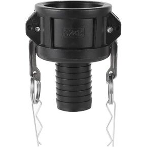 Polypropylene Cam and Groove Hose Fitting,Standard Type C Camlock Fittings,Female Camlock Coupler with Hose Shank 1" Male in Saudi Arabia