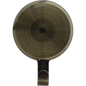Haute Decor Attract™ Magnetic Hanger 10 lb Capacity 1-Pack (Antique Brass) Strong Hook for Metal Surfaces in Saudi Arabia