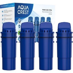 AQUA CREST NSF Certified Pitcher Water Filter, Replacement for Pur® Pitchers and Dispensers PPT700W, CR-1100C and PPF951K Water Filter (Pack of 3)