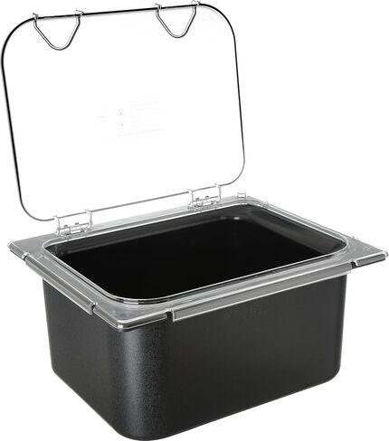 منتجات Carlisle FoodService CFS CM10238Z07 Coldmaster EZ Access Lid، مقاس 1/2، ارتفاع 0.9 بوصة، عرض 13 بوصة، طول 10.5 بوصة، بولي كربونات (PC)، شفاف (عبوة من قطعتين) in Kuwait