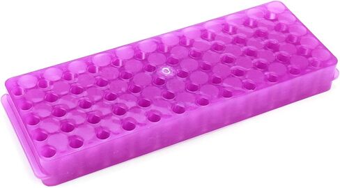 حامل أنبوب PCR من شركة ددزكي بي سي آر مزود بلوحة مزدوجة لحمل أنبوب اختبار يعمل على طرد مركزي صغير 0.5 مل 1.5 مل 2 مل، 60 بئر - قطعتان in Kuwait