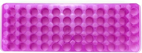 حامل أنبوب PCR من شركة ددزكي بي سي آر مزود بلوحة مزدوجة لحمل أنبوب اختبار يعمل على طرد مركزي صغير 0.5 مل 1.5 مل 2 مل، 60 بئر - قطعتان in Kuwait