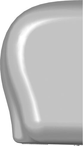 AjAir® 1 Pack Heavy Duty Commercial 1800 Watts High Speed Automatic Hot Hand Dryer - White in Kuwait