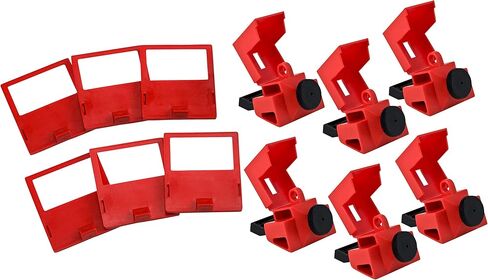 قفل قاطع بمشبك 480/600 فولت من برادي (عبوة من 6 قطع) - 65966 in Kuwait