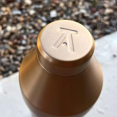 Elevated Craft Hybrid Cocktail Shaker - Premium Vacuum Insulated Stainless Steel Copper Cocktail Shaker - Innovative Measuring System - Martini Shaker for the Home Bartender - 28oz Total Volume in Saudi Arabia