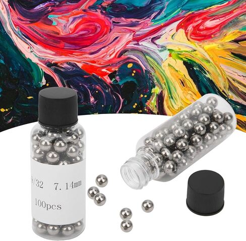 Paint Mixing Balls, Stainless Steel Balls Polish Mixing Agitator Balls Environmentally Friendly with 304 Stainless Steel Material for Industry in Saudi Arabia