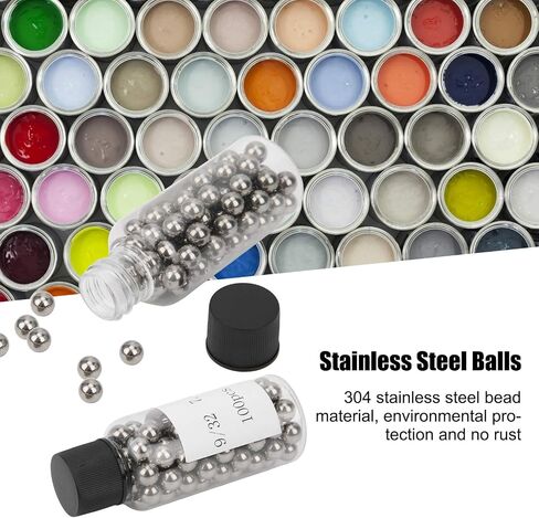 Paint Mixing Balls, Stainless Steel Balls Polish Mixing Agitator Balls Environmentally Friendly with 304 Stainless Steel Material for Industry in Saudi Arabia