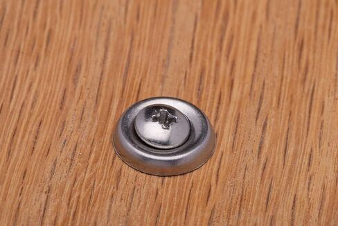 No 10 Stainless Cup Countersunk Finish Washer, (100 Pack) - Choose Size, by Bolt Dropper, 18-8 (304) Commercial Grade Corrosion Resistant Stainless Steel in Kuwait