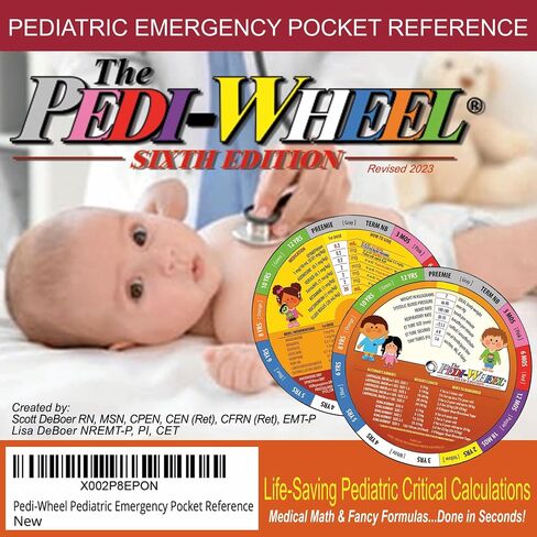 Pedi-Wheel Pediatric Emergency Pocket Reference in Saudi Arabia