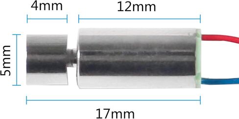 Alinan 6 قطعة تيار مستمر 1.5 فولت 3 فولت 3.7 فولت 8000 دورة في الدقيقة-9500 دورة في الدقيقة 6x12 مللي متر مصغرة مايكرو تهتز الاهتزاز Coreless موتور محركات كهربية صغيرة 2 أسلاك in Kuwait