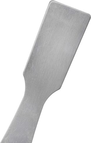 6 قطع مجارف مع ملعقة، 7.9 بوصة - ستانلس ستيل، مصقول - طرف مسطح واحد، طرف ملعقة واحدة - Eisco Labs in Kuwait