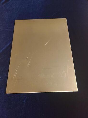 18 مقياس .045 صفائح فولاذية CRS .045 × 12 بوصة × 16 بوصة. يتميز بلمسة نهائية غير لامعة ناعمة 2B. الفولاذ المدرفل على البارد هو معدن قابل للتشكيل، قابل للحام، قابل للطلاء، ومغناطيسي. in Kuwait